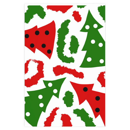 Christmas Tree Wrapping Paper