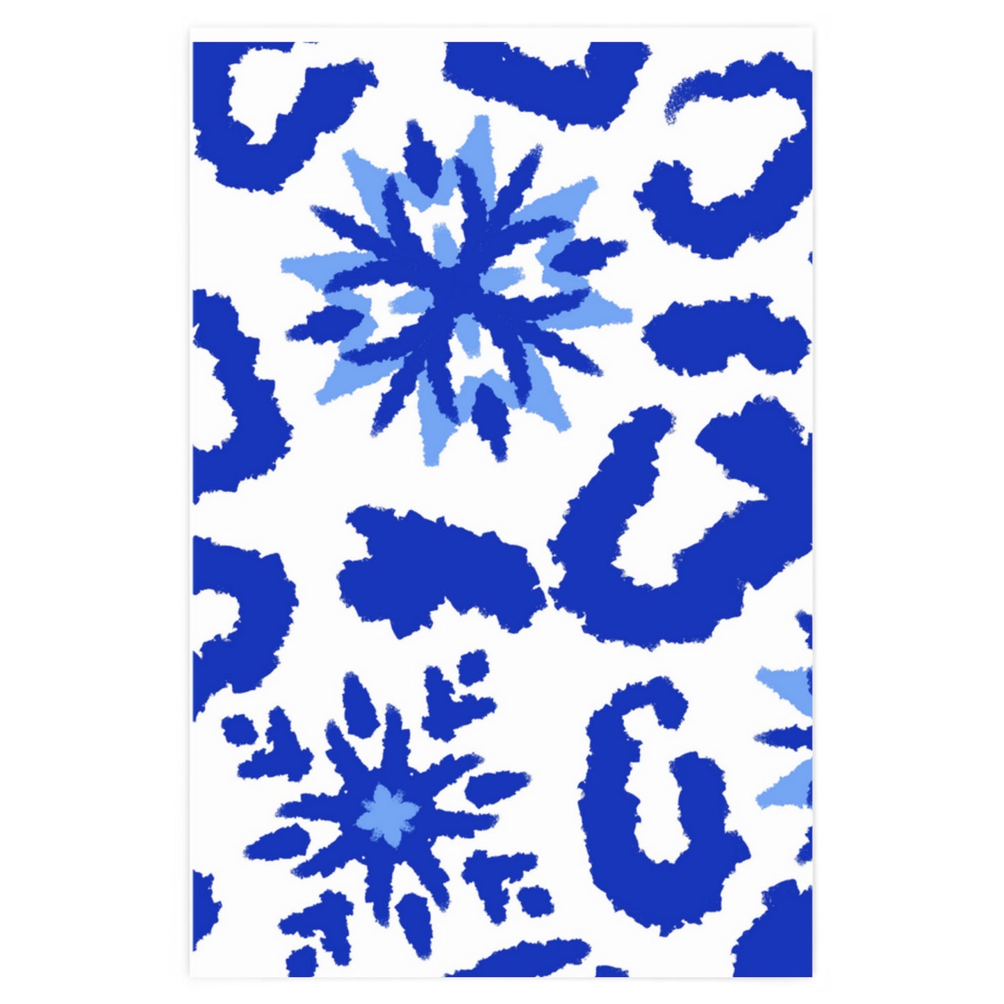 Royal Snowflake Wrapping Paper